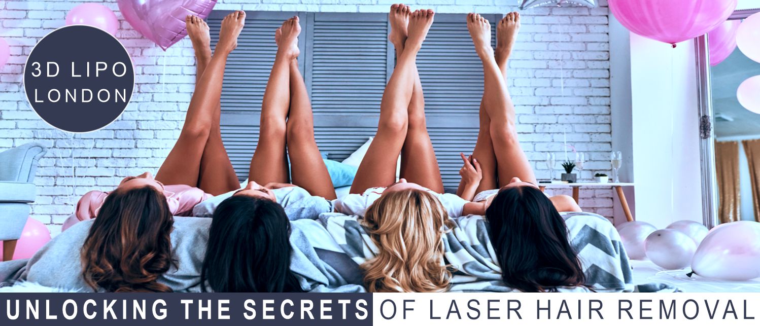 A modern laser hair removal clinic in London, showcasing advanced technology and a welcoming environment for clients.